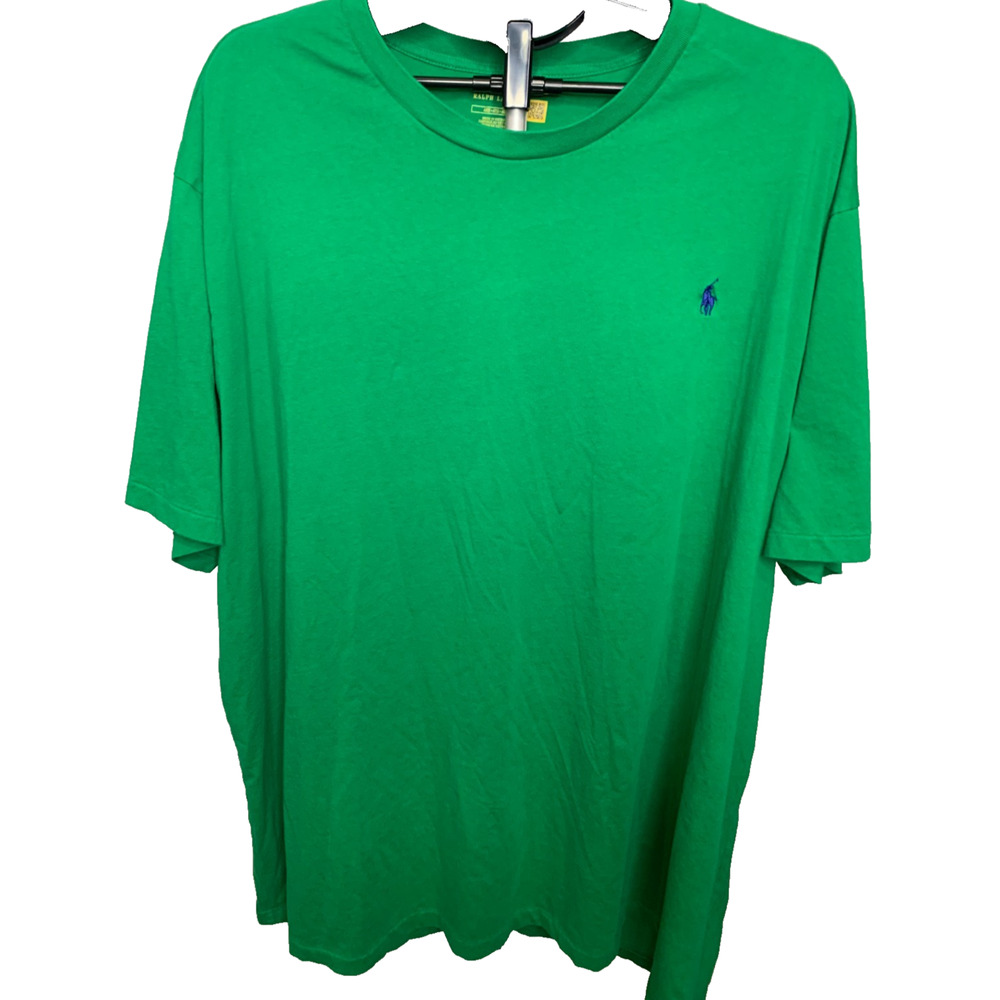 Polo Ralph Lauren Men's 4XB/4TG Green Short Sleeve T-Shirt